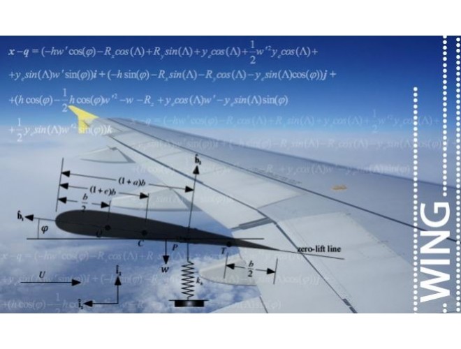 تحلیل فلاتر بال هواپیما و جرم خارجی متصل به آن به صورت الاستیک